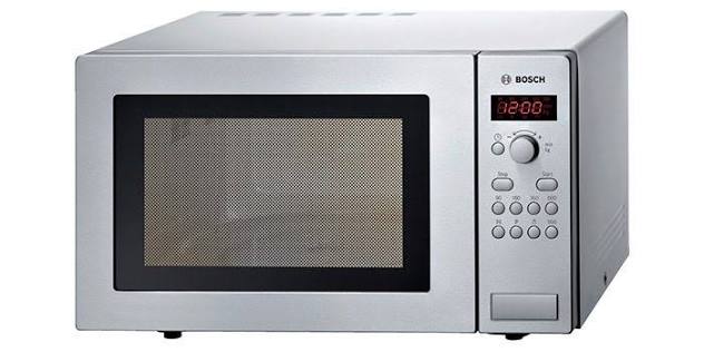 Bosch stainless steel microwave oven